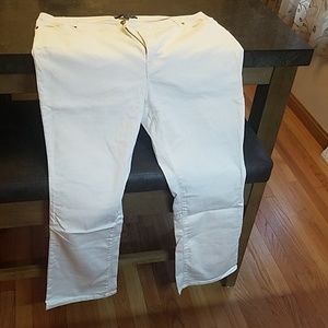 White jeans